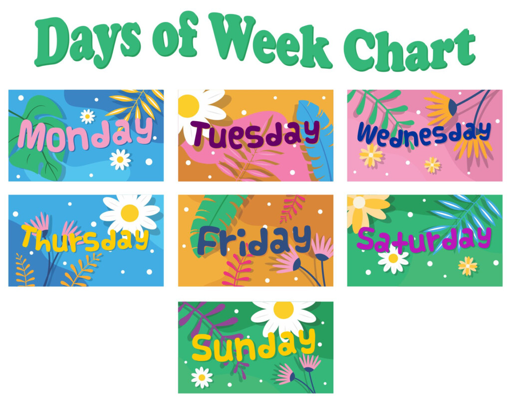 26 Best Ideas For Coloring Free Days Of The Week Printables