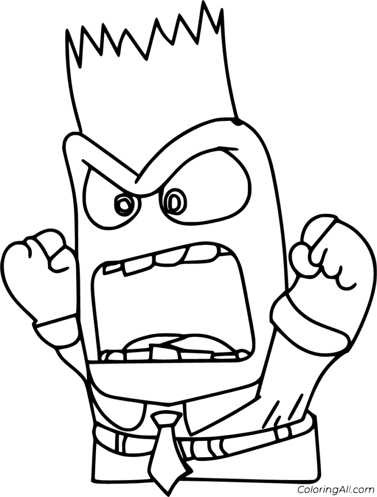 34 Free Printable Inside Out Coloring Pages In Vector Format Easy To Print From Any Device And