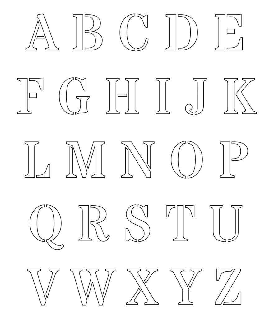 9 Best Images Of Free Printable Fancy Alphabet Letters Templates Free Printable Alphabet