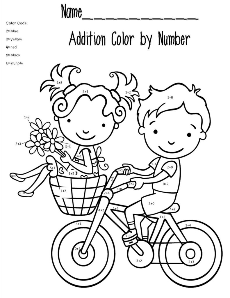 Addition And Subtraction Worksheets For First Grade All About Worksheet Math Coloring