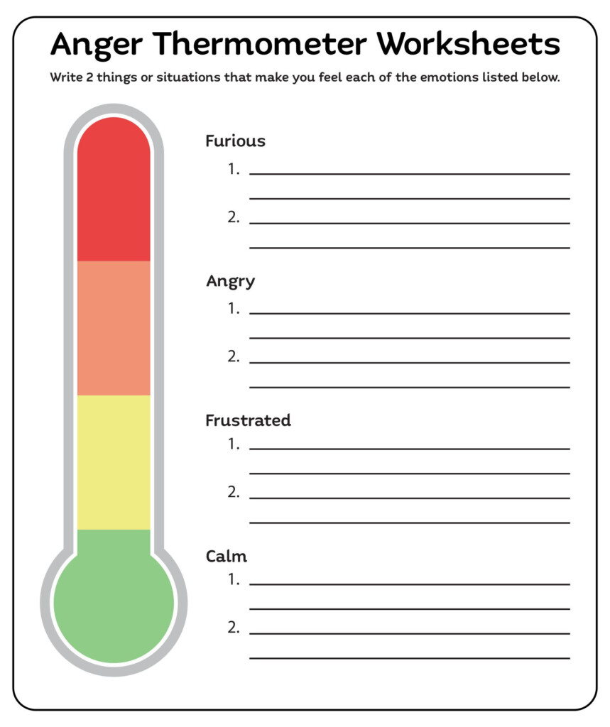 Anger Thermometer