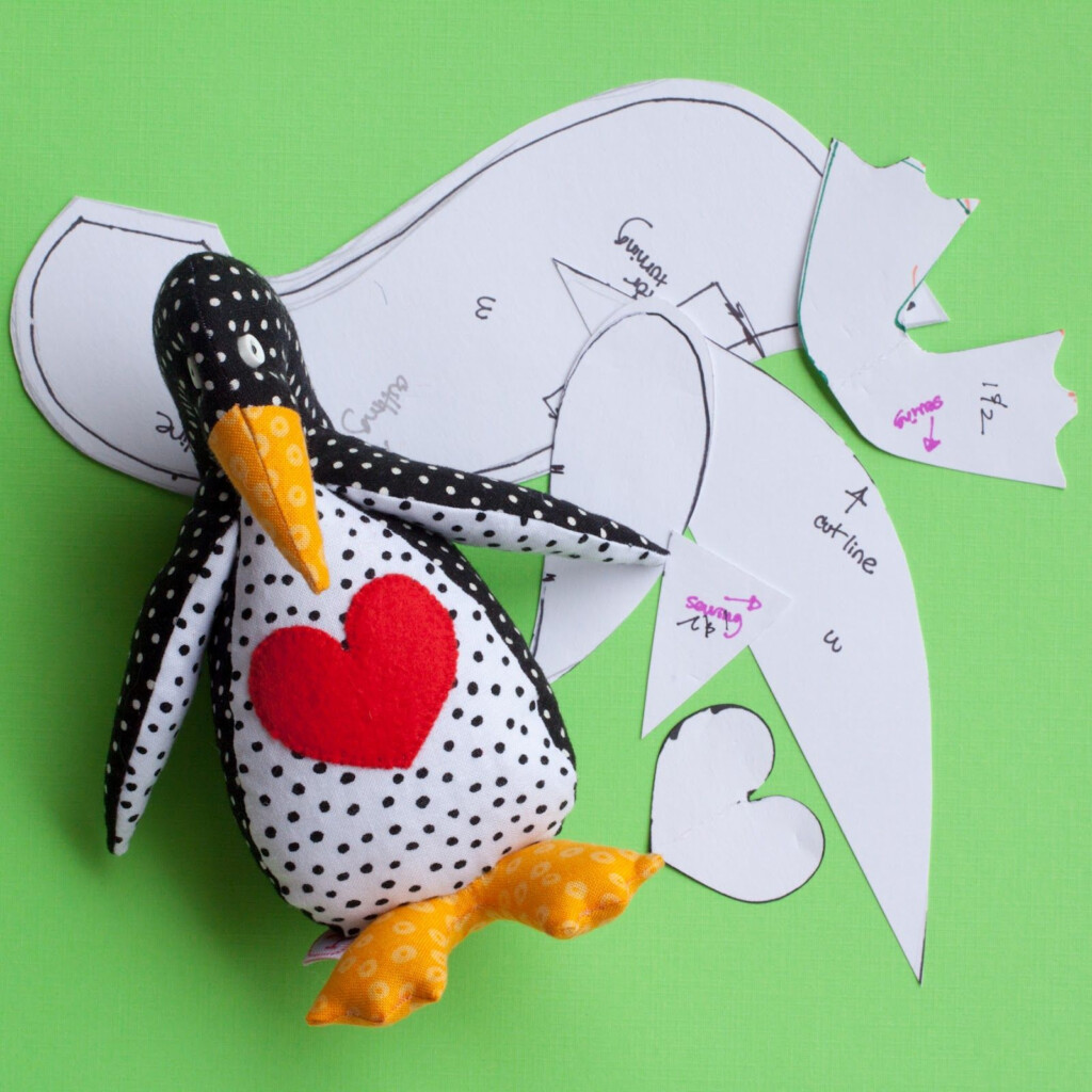  August 28 Penguins And Packaging Doll Sewing Patterns Small Sewing Projects Sewing Projects