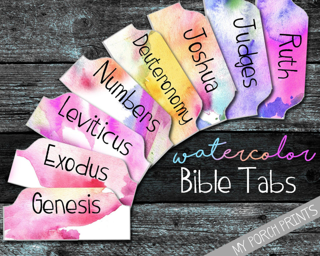 Bible Tabs Bible Tabs Printable Bible Tabs Download Bible Etsy