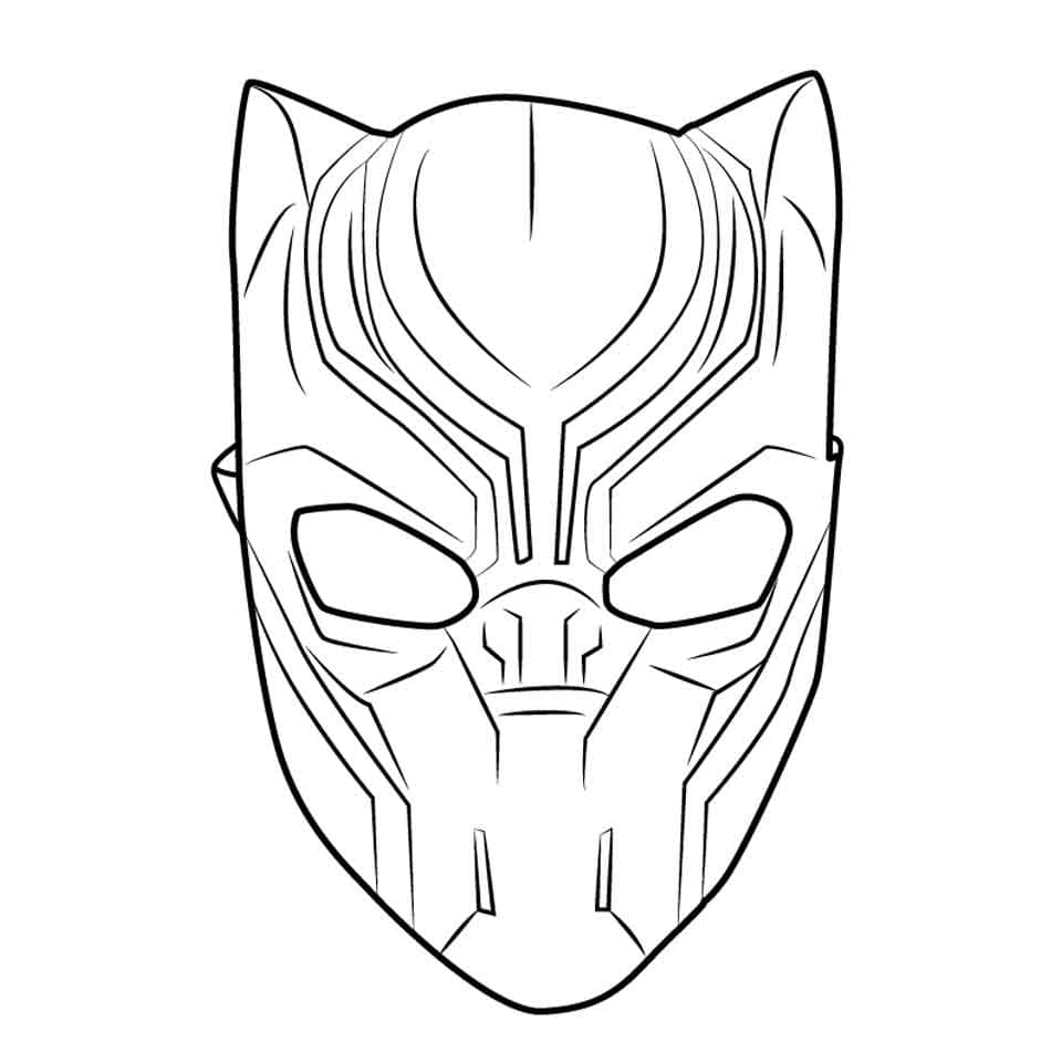 Black Panther Free Coloring Pages To Print Colorpages