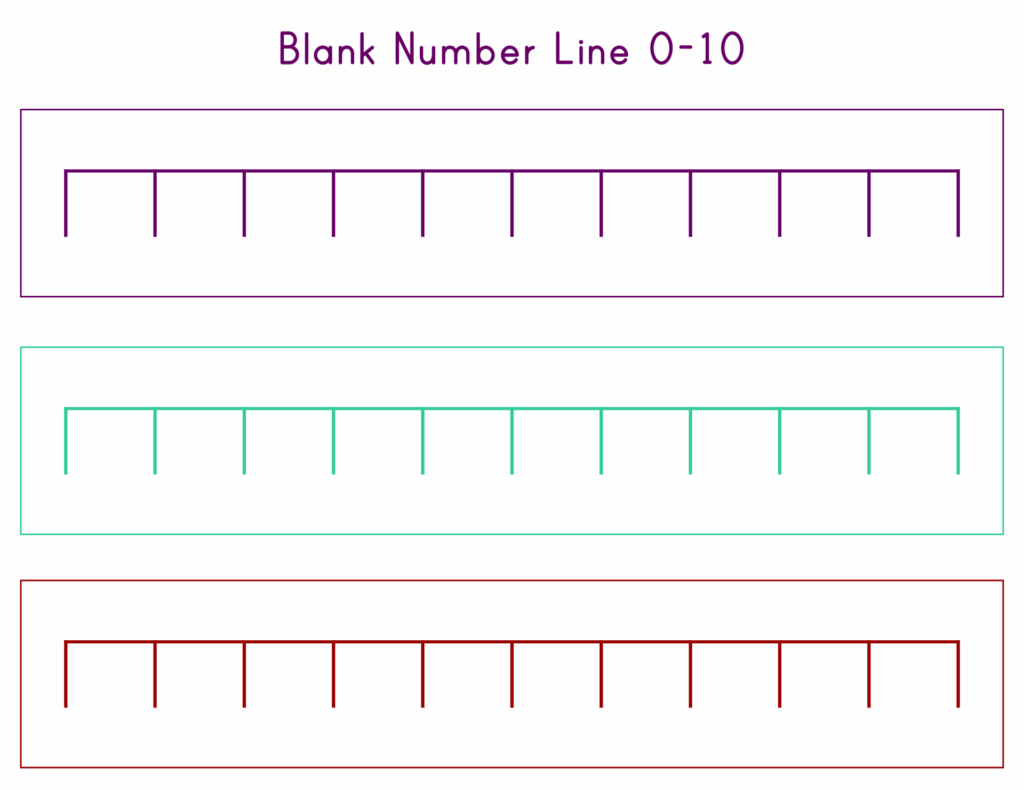 Blank Number Line 1 10 10 Free PDF Printables Printablee