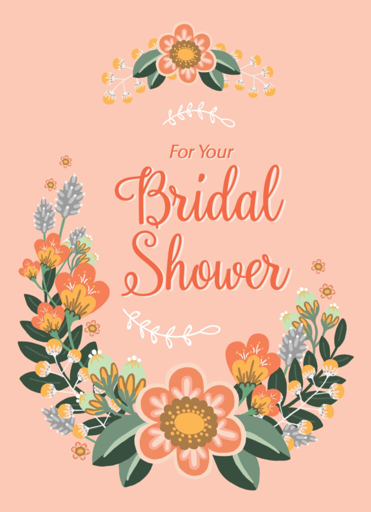 Bridal Shower Printable Card