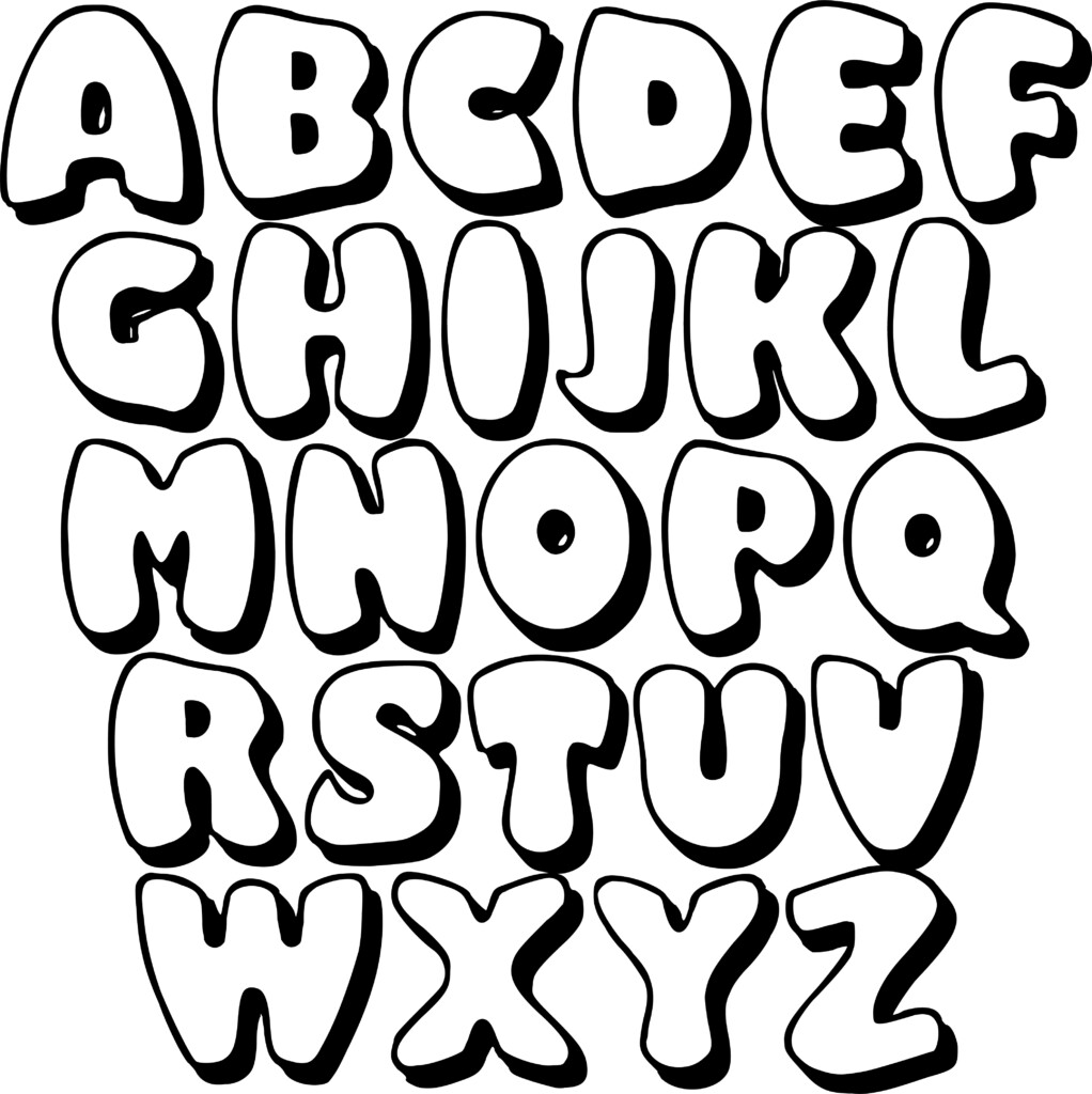 Bubble Letter Coloring Page Coloring Pages Of Names In Bubble Letters Images And Photos Finder