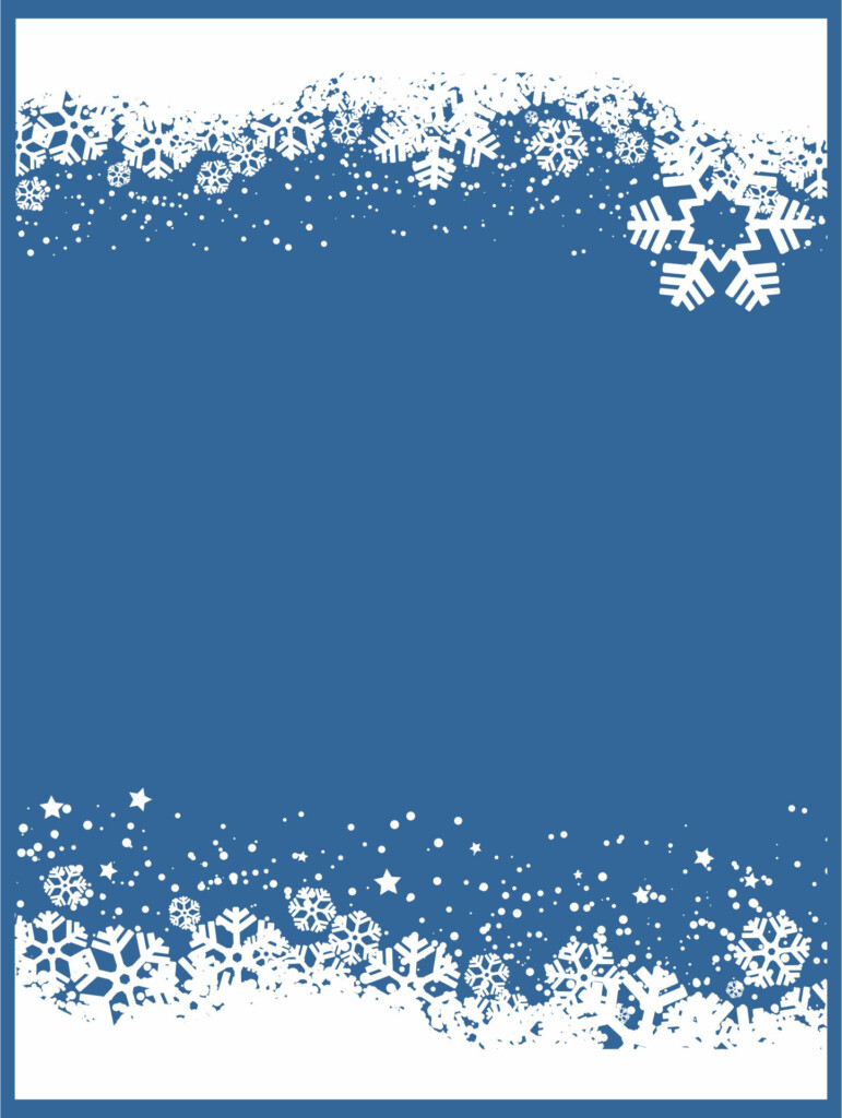 Christmas Borders And Background 10 Free PDF Printables Printablee