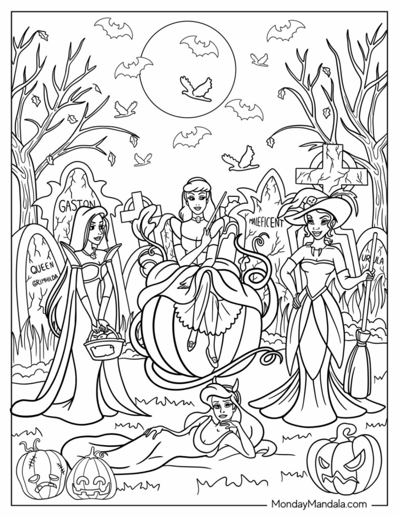 Disney Coloring Pages For Adults Disney Coloring Book For Adults