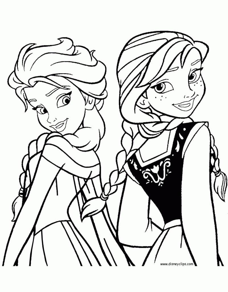 Disney Frozen Printable Coloring Pages Disney Coloring Book Coloring Home
