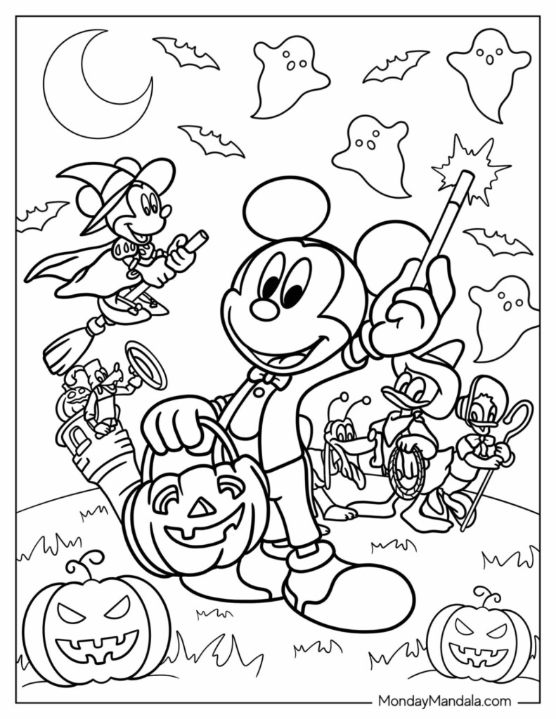 Disney Preschool Coloring Pages