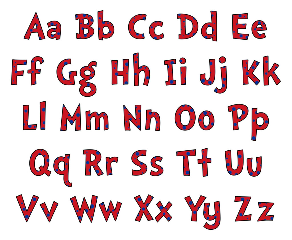 Dr Seuss Alphabet Printables For Preschoolers