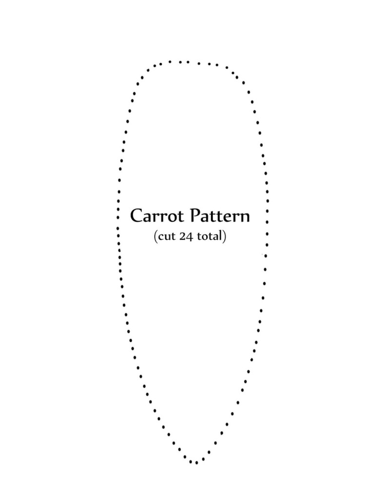 Easter Carrot Garland The Ribbon Retreat Blog Easter Carrots Easter Templates Spring