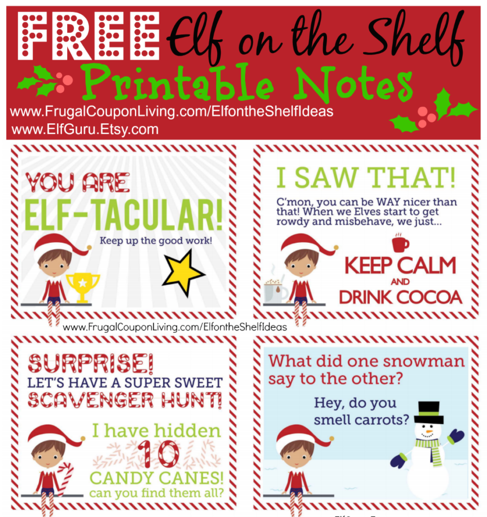 Elf On The Shelf Ideas Elf Printables Elf Costumes Elf Freebies