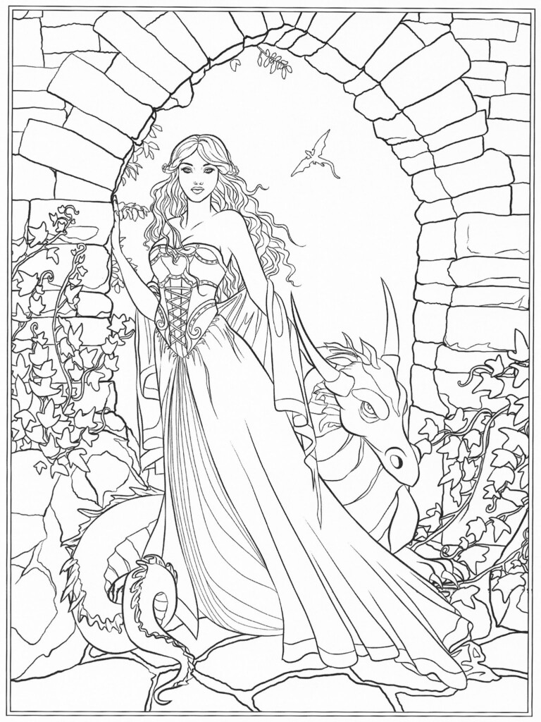 Fantasy Coloring Pages Coloring Pages
