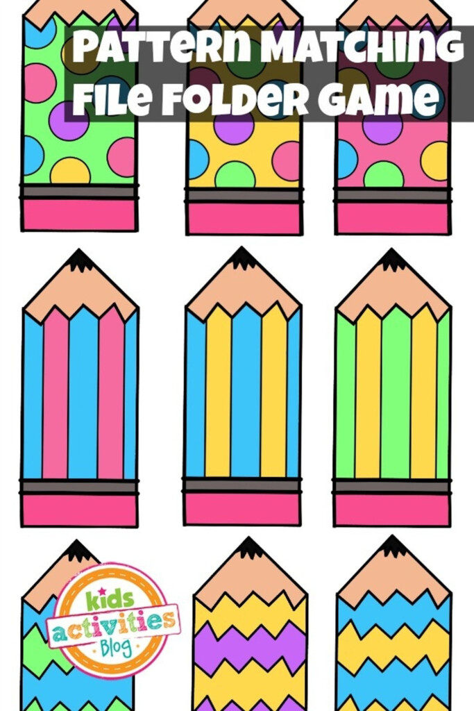 File Folder Games For Toddlers Free Printable Free Printable
