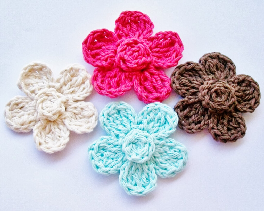 Flower Girl Cottage Free Crochet Flower Pattern