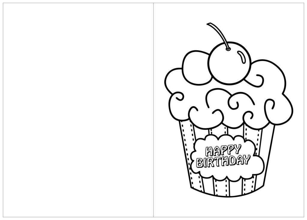 Folding Birthday Cards 10 Free PDF Printables Printablee Tarjetas Bordado