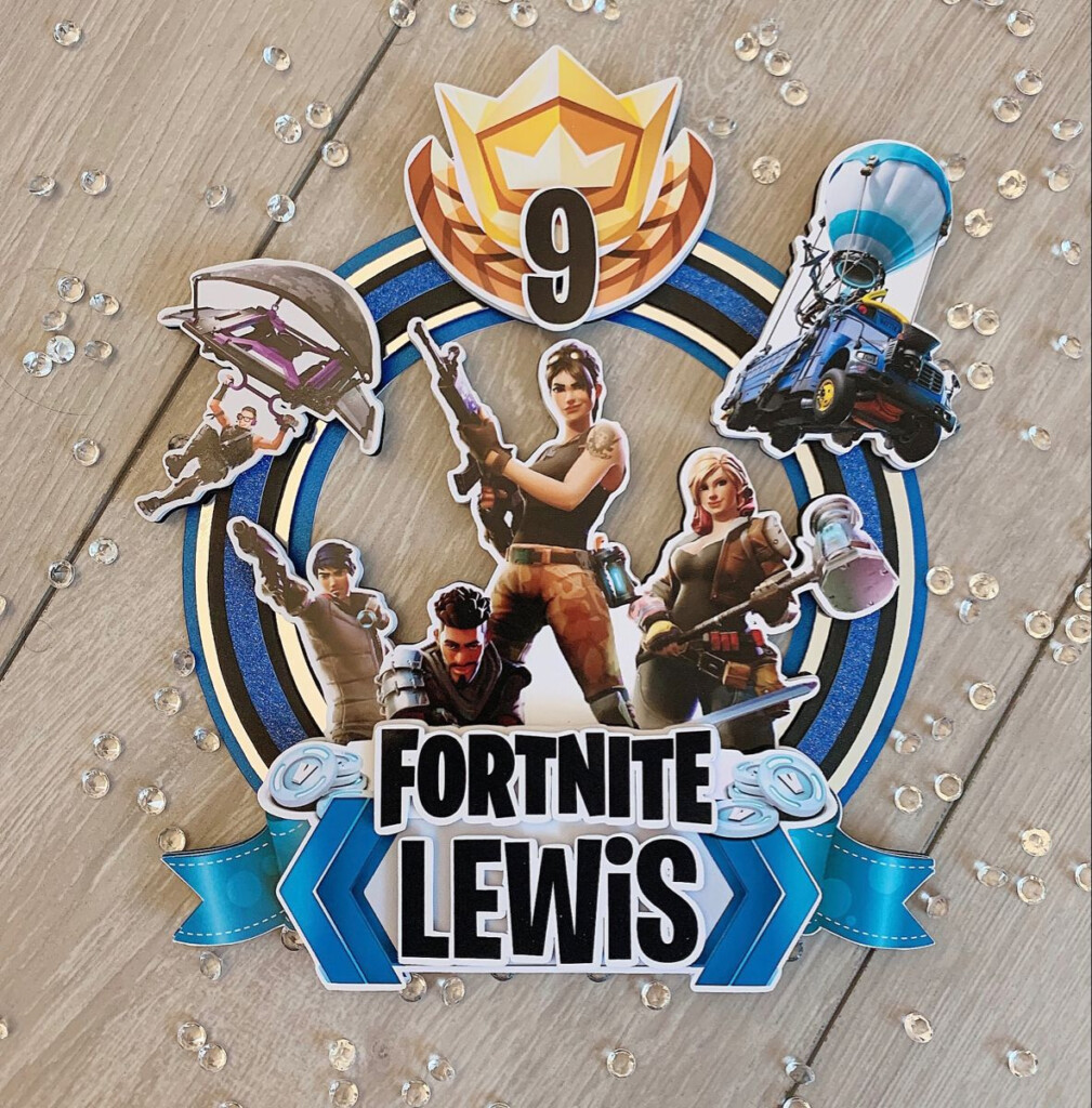 Fortnite Cake Topper Printable Printable Word Searches