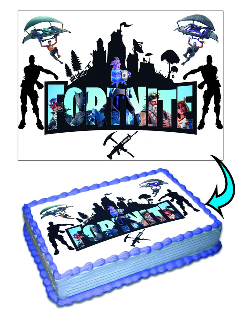 Fortnite Printables For Cakes Printable Word Searches