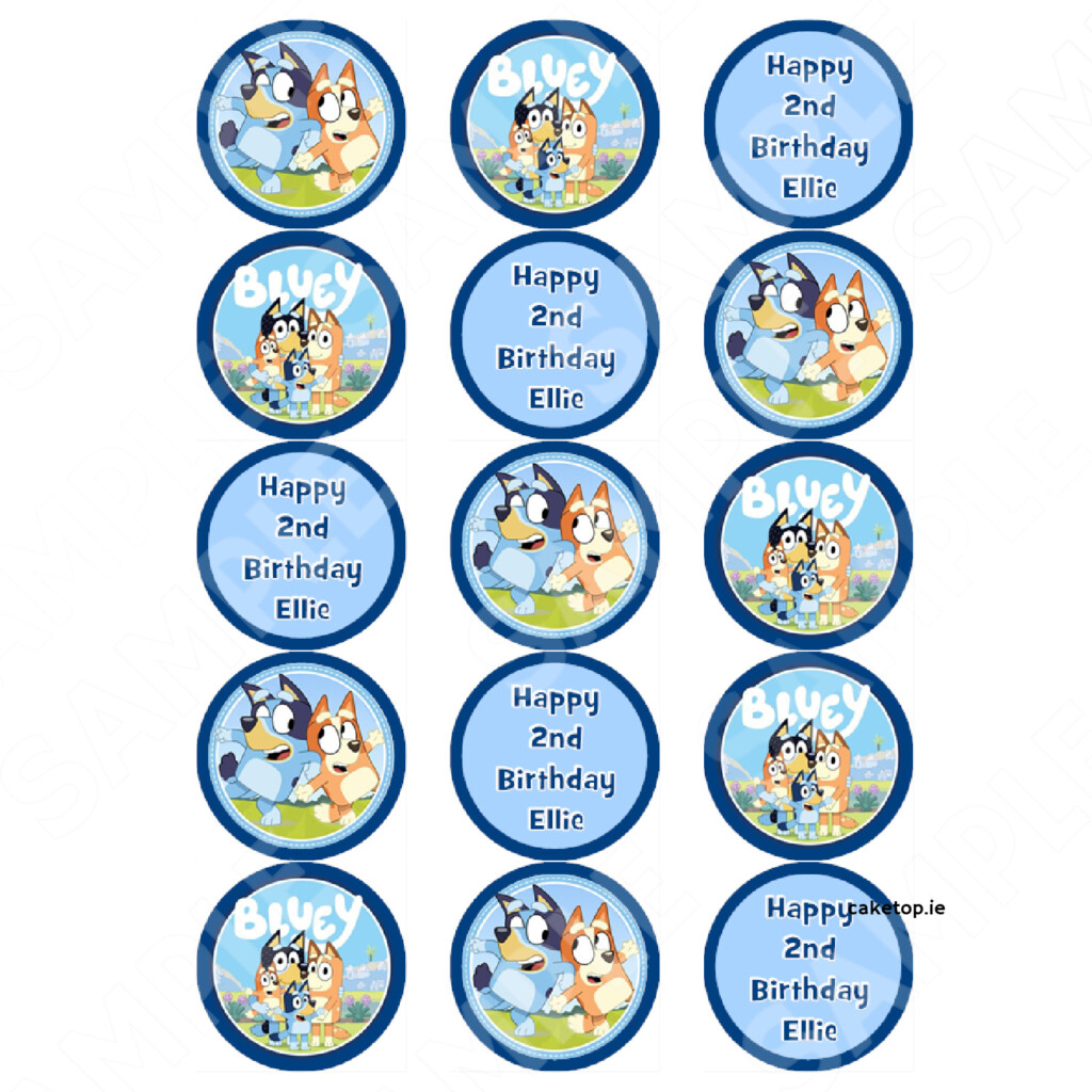 FREE Printable Bluey Cupcake Toppers 48 OFF