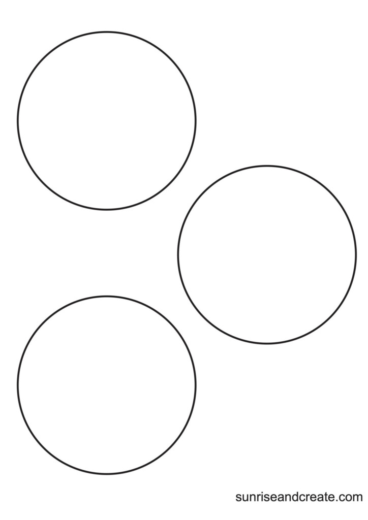 Free Printable Circle Templates