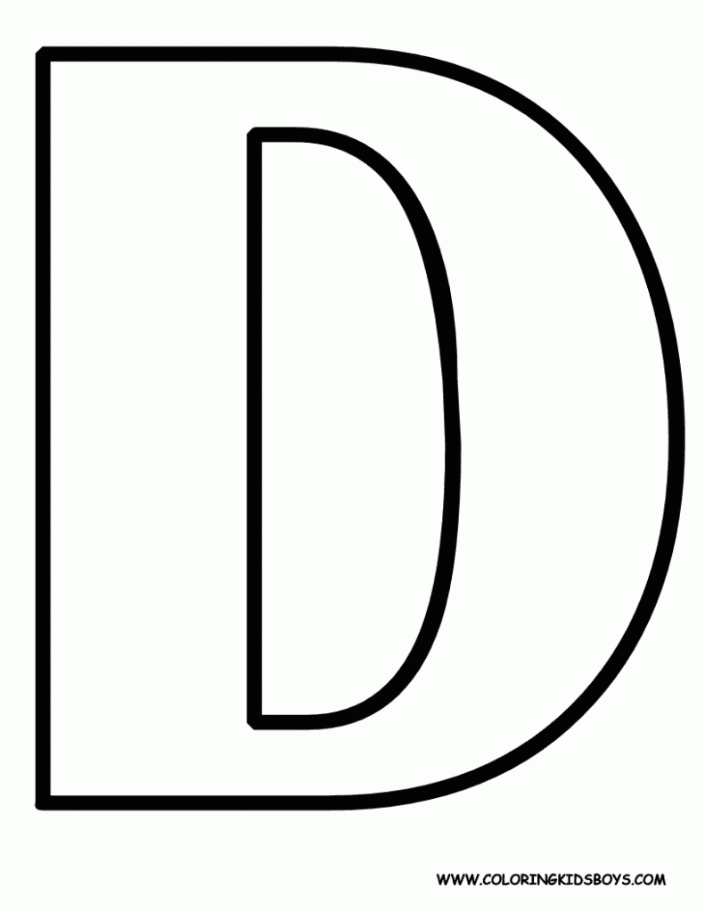 Free Printable Coloring Pages Alphabet 2015