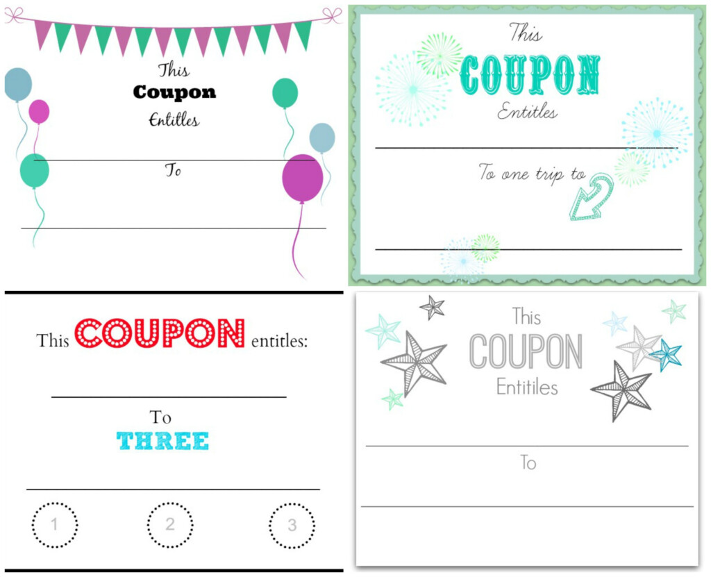 Free Printable Coupon Templates
