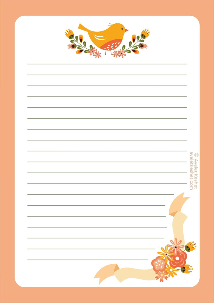 Free Printable Cute Stationery Paper Get What You Need For Free