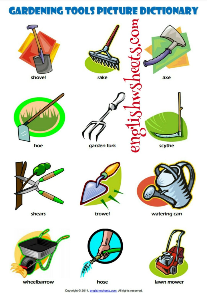 Free Printable Gardening Activity Sheets