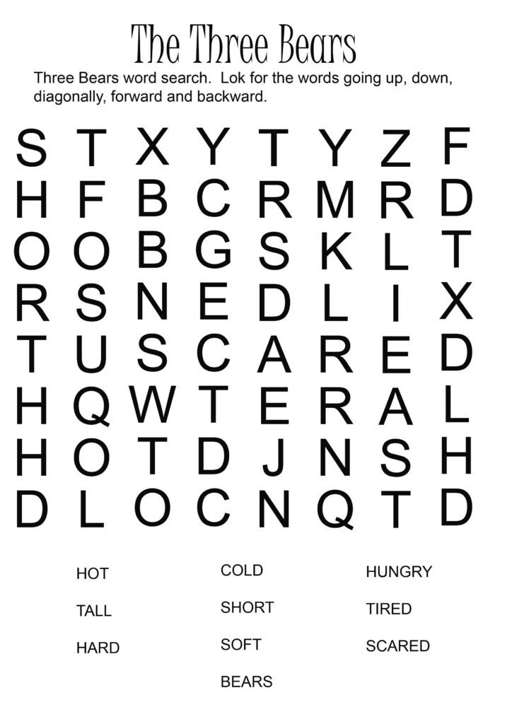 Free Printable Large Print Word Search Get Your Hands On Amazing Free Printables 