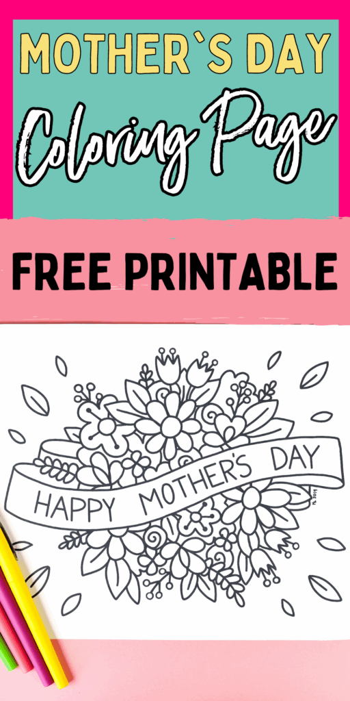 Free Printable Mother S Day Coloring Page Mothers Day Coloring Pages Mother S Day Colors
