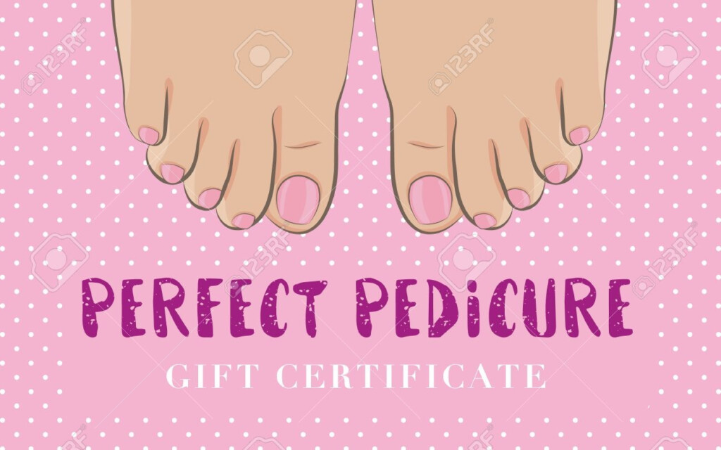 Free Printable Pedicure Gift Certificate Free Printable
