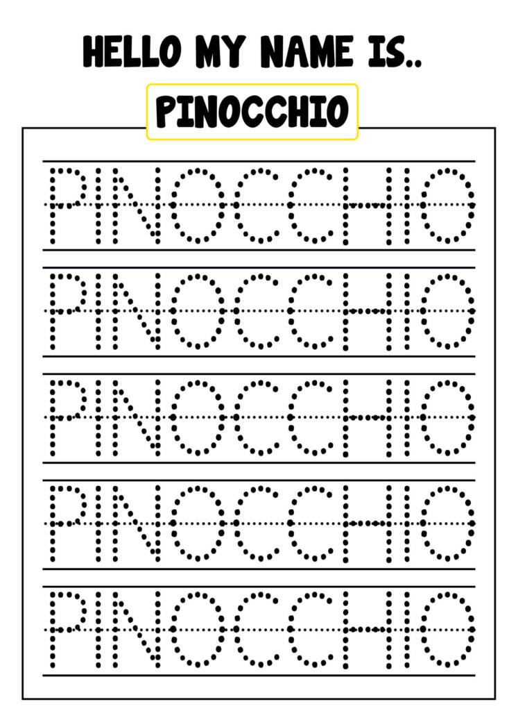 Free Printable Tracing Name