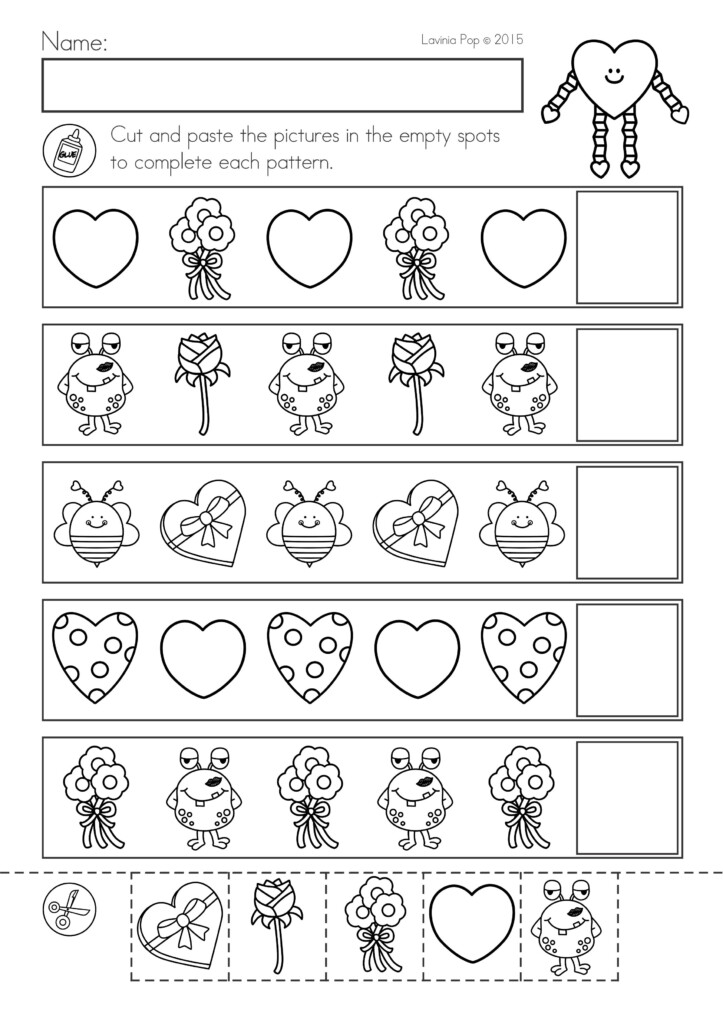 Free Printable Valentines Activity Sheets