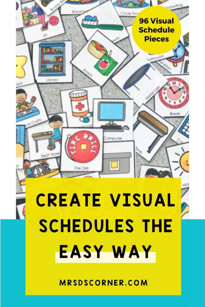 Free Printable Visual Schedule Special Education Classroom Organization Free Printable Download