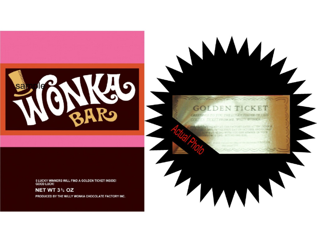 Free Printable Wonka Bar Wrapper Template Free Printable Alessia