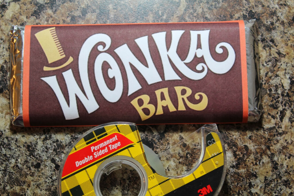 Free Printable Wonka Bar Wrapper Template Free Printable Alessia