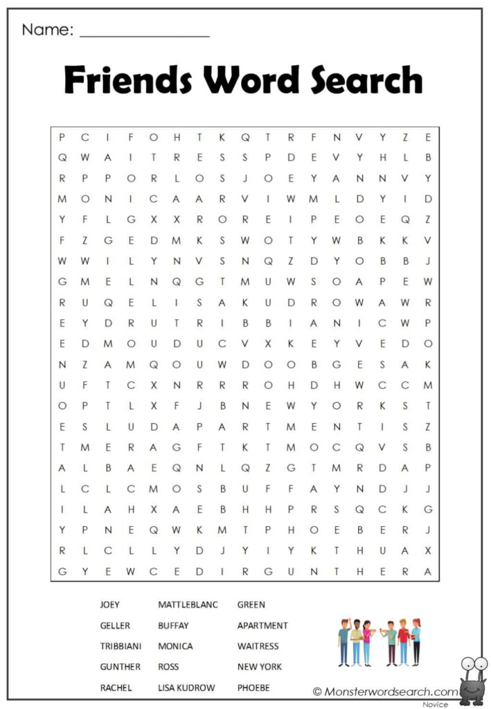 Friends Word Search Printable Friends Friendship Words Character Education Posters