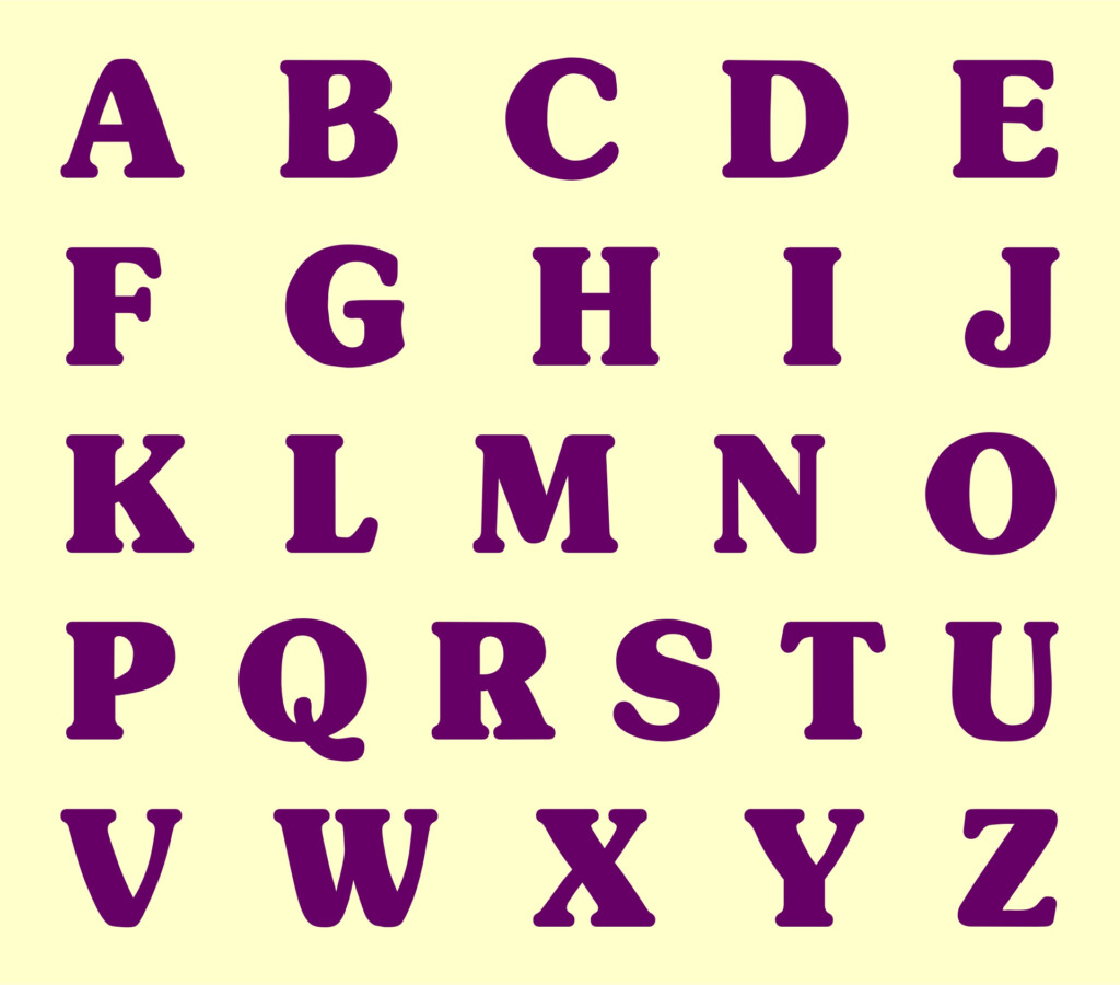 Full Size Letters 10 Free PDF Printables Printablee