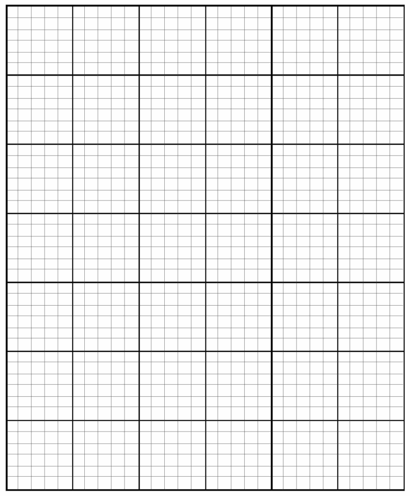 Graph Template Printable