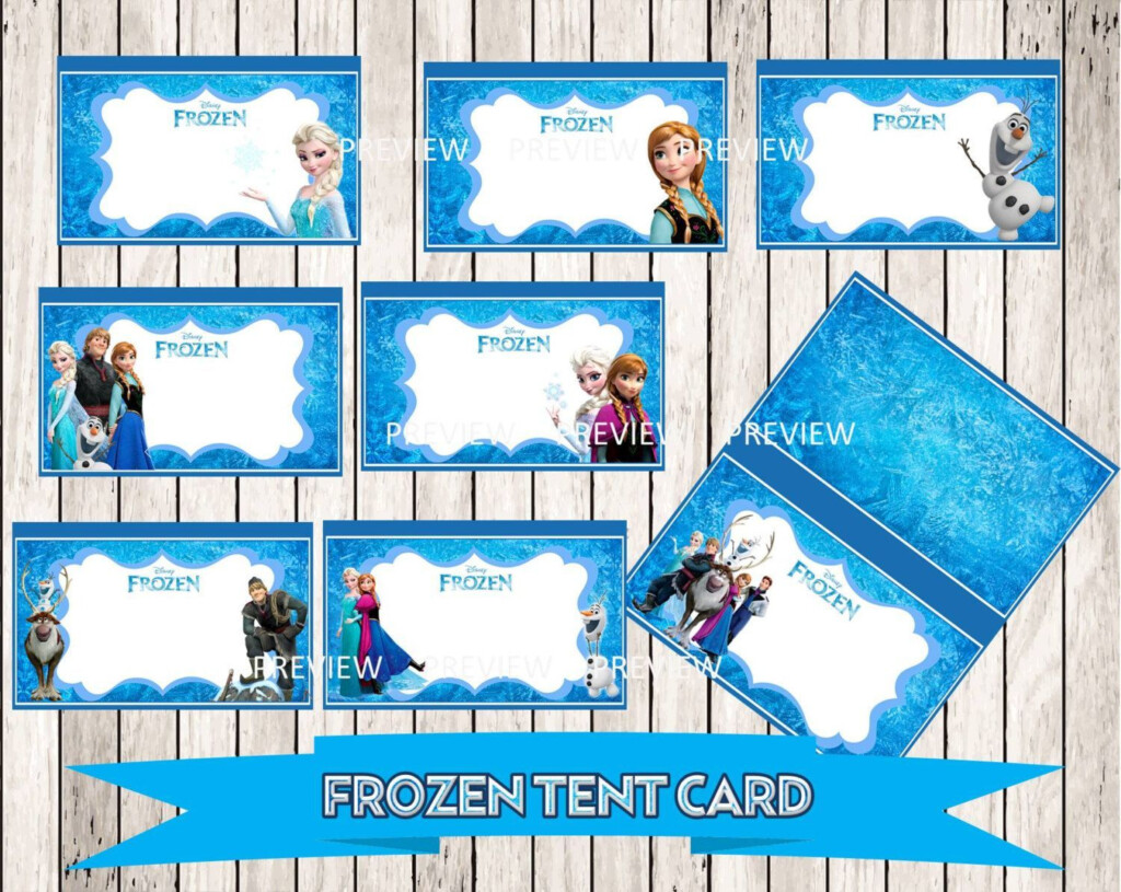 Image Result For Frozen Party Food Labels Free Printable Party Food Labels Frozen Theme Party