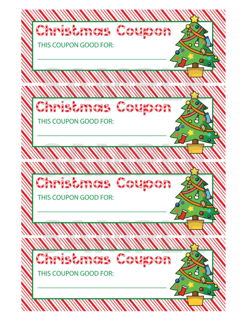 Joyful Savings Printable Christmas Coupons
