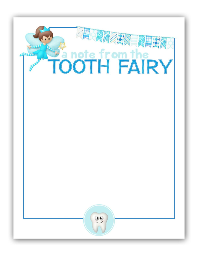 K Designs Blog Tooth Fairy Stationary FREE Printable Tooth Fairy Letter Template Tooth