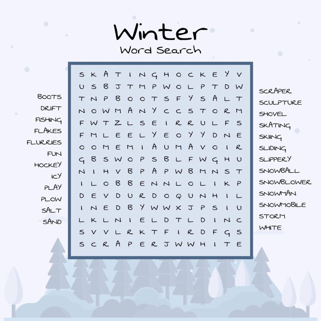 Large Print Word Finds 10 Free PDF Printables Printablee