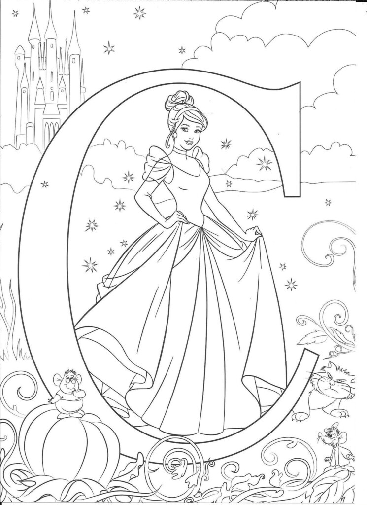 List Of Printable Disney Alphabet Coloring Pages References Gallery Otomotif