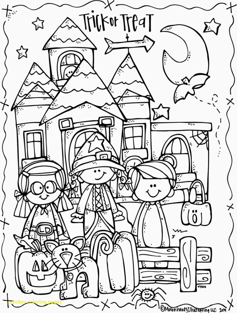 October Coloring Pages At GetDrawings Free Download
