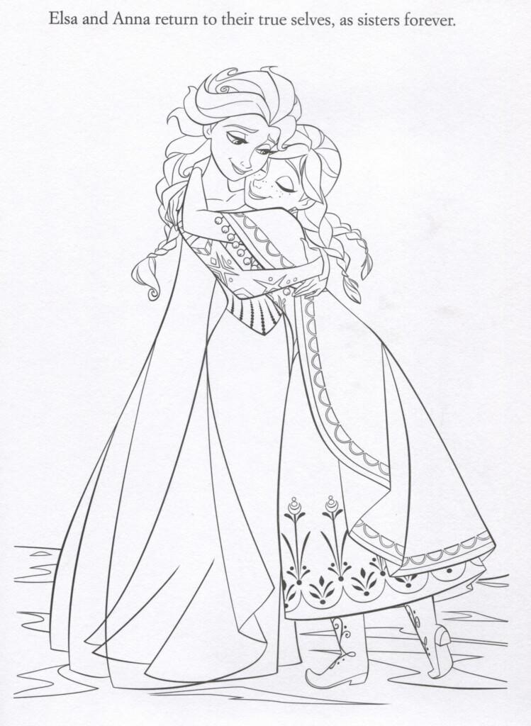 Official Frozen Illustrations Coloring Pages Frozen Photo 36275070 Fanpop