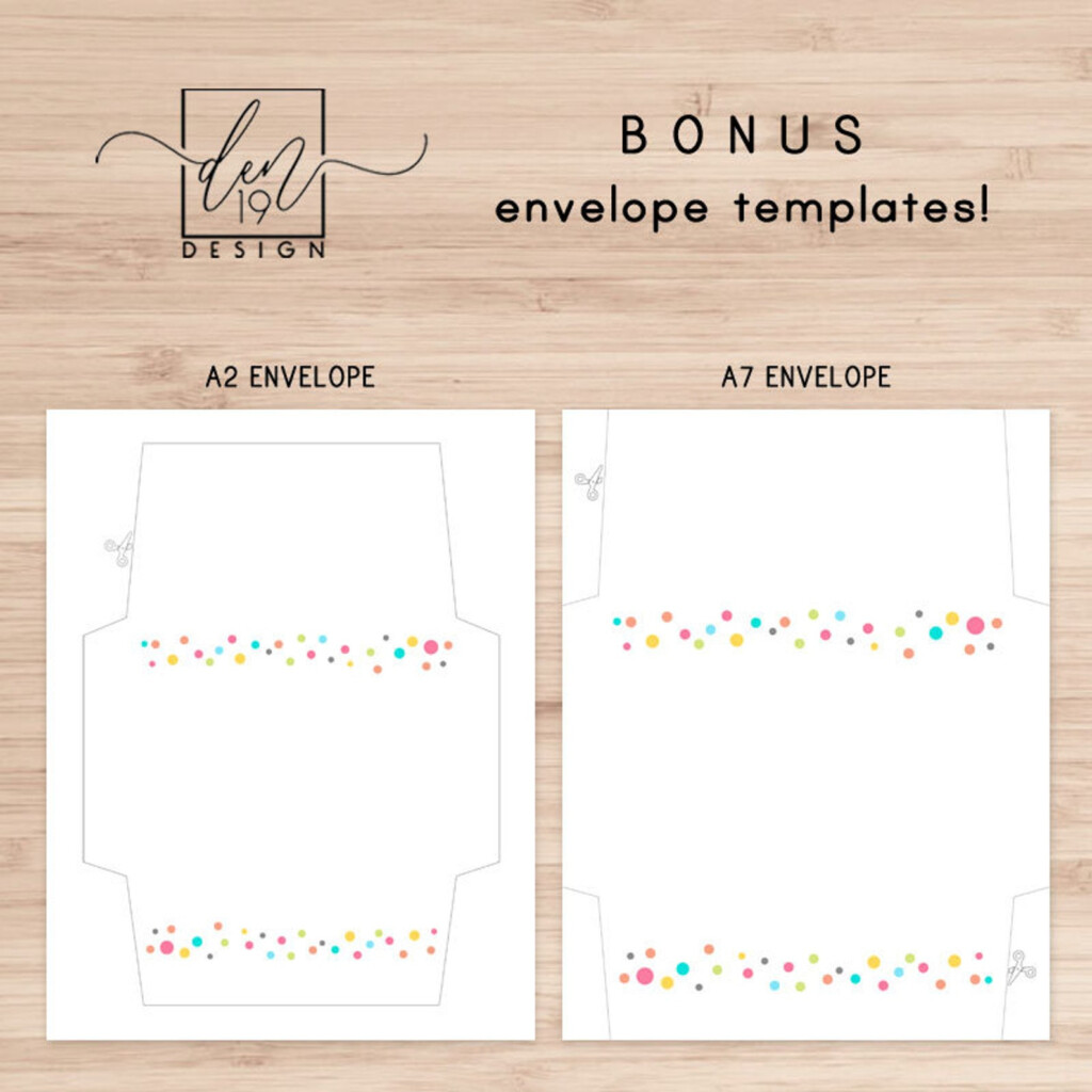 Personalized Birthday Card Envelope Zazzlecom Card Envelopes Birthday Card Envelope Template