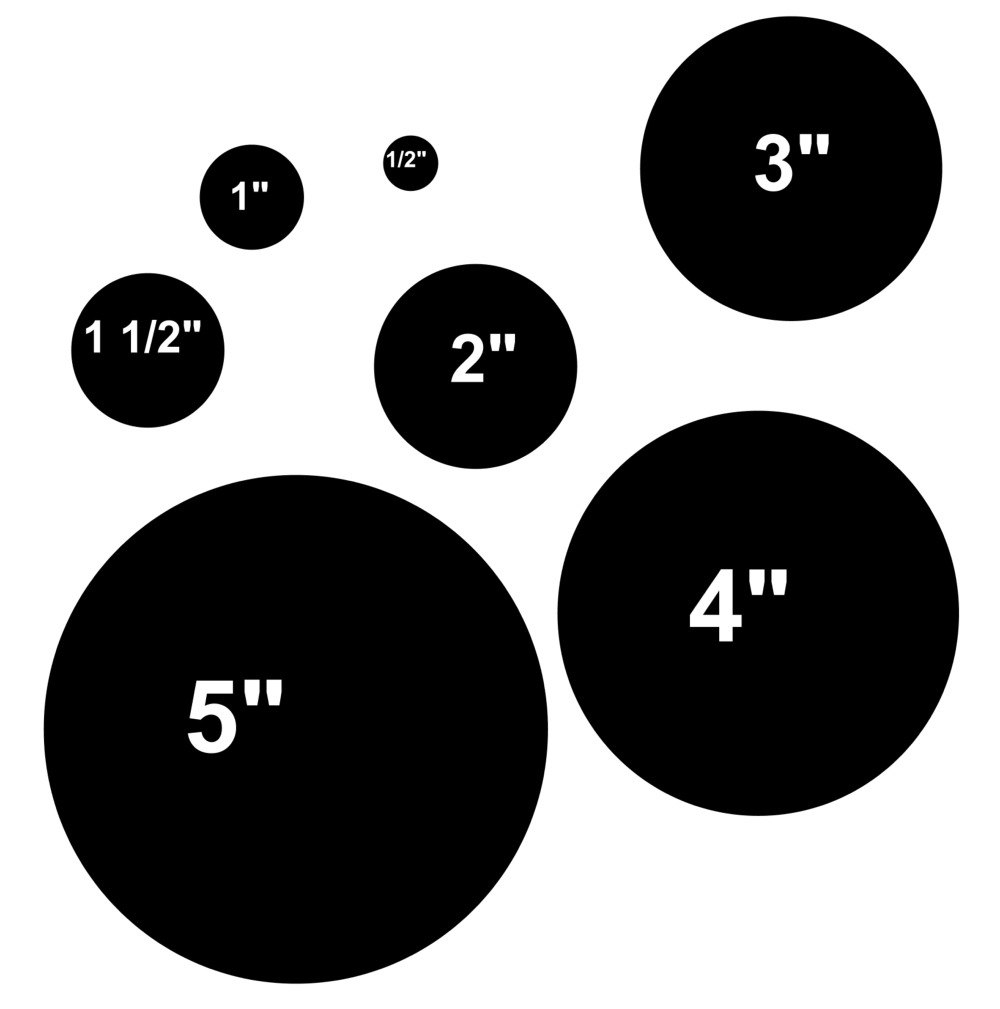 Printable Circle Stencils